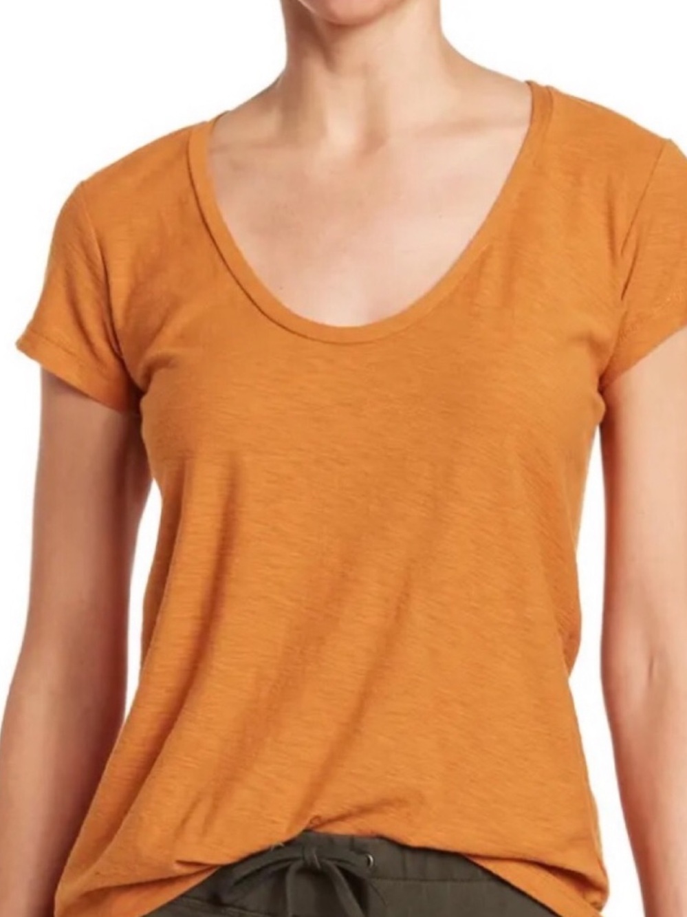 NWT James Perse Deep V-Neck Tee
